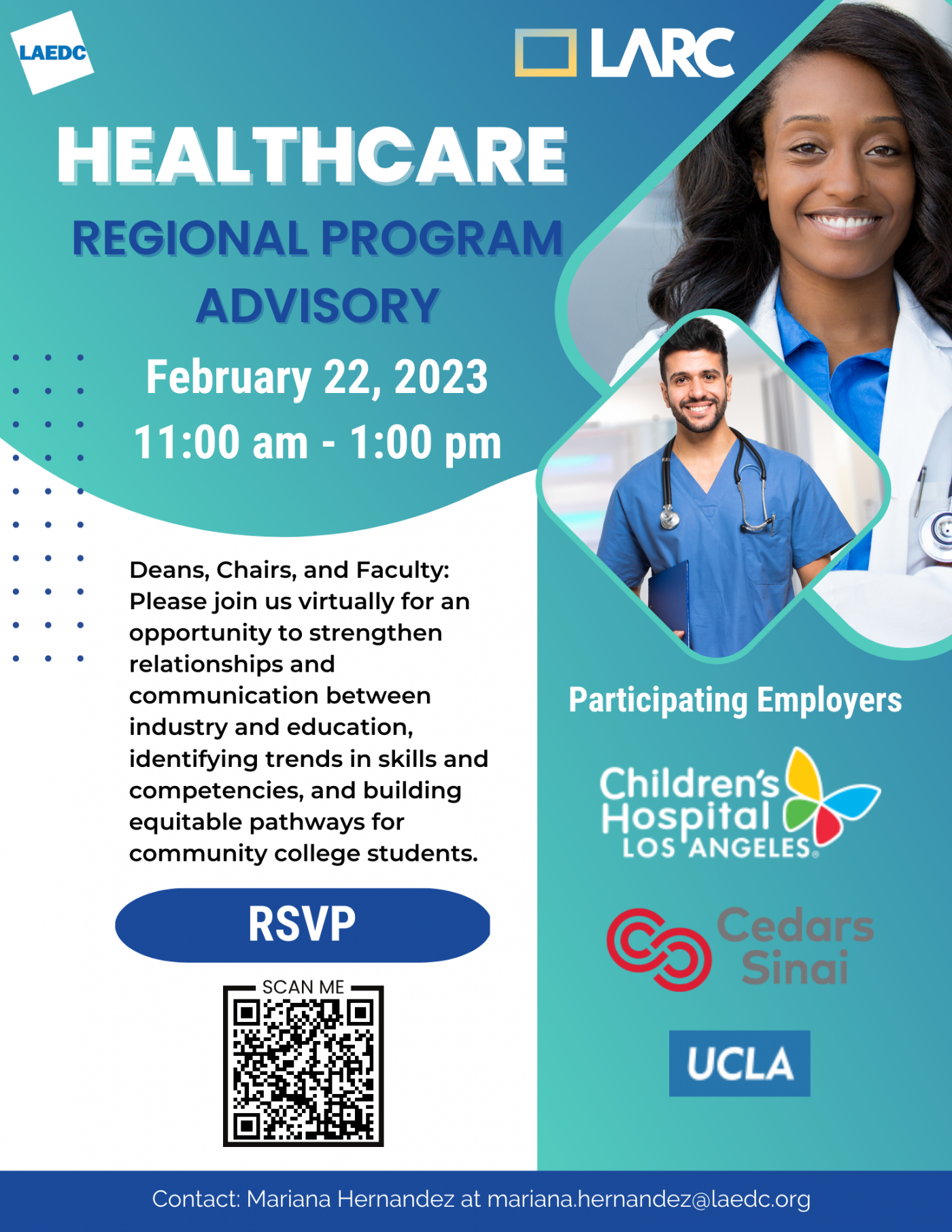 Healthcare Regional Program Advisory Meeting - Los Angeles Regional ...